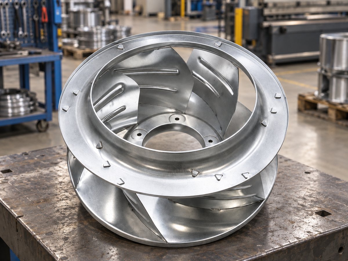 Backward Curved centrifugal fan