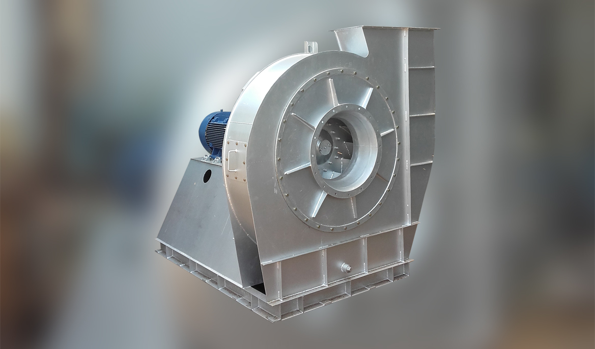 Direct-coupled centrifugal fan