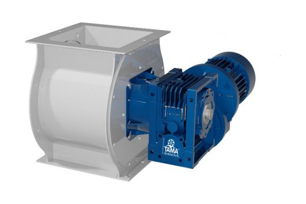 Rotary air lock valve